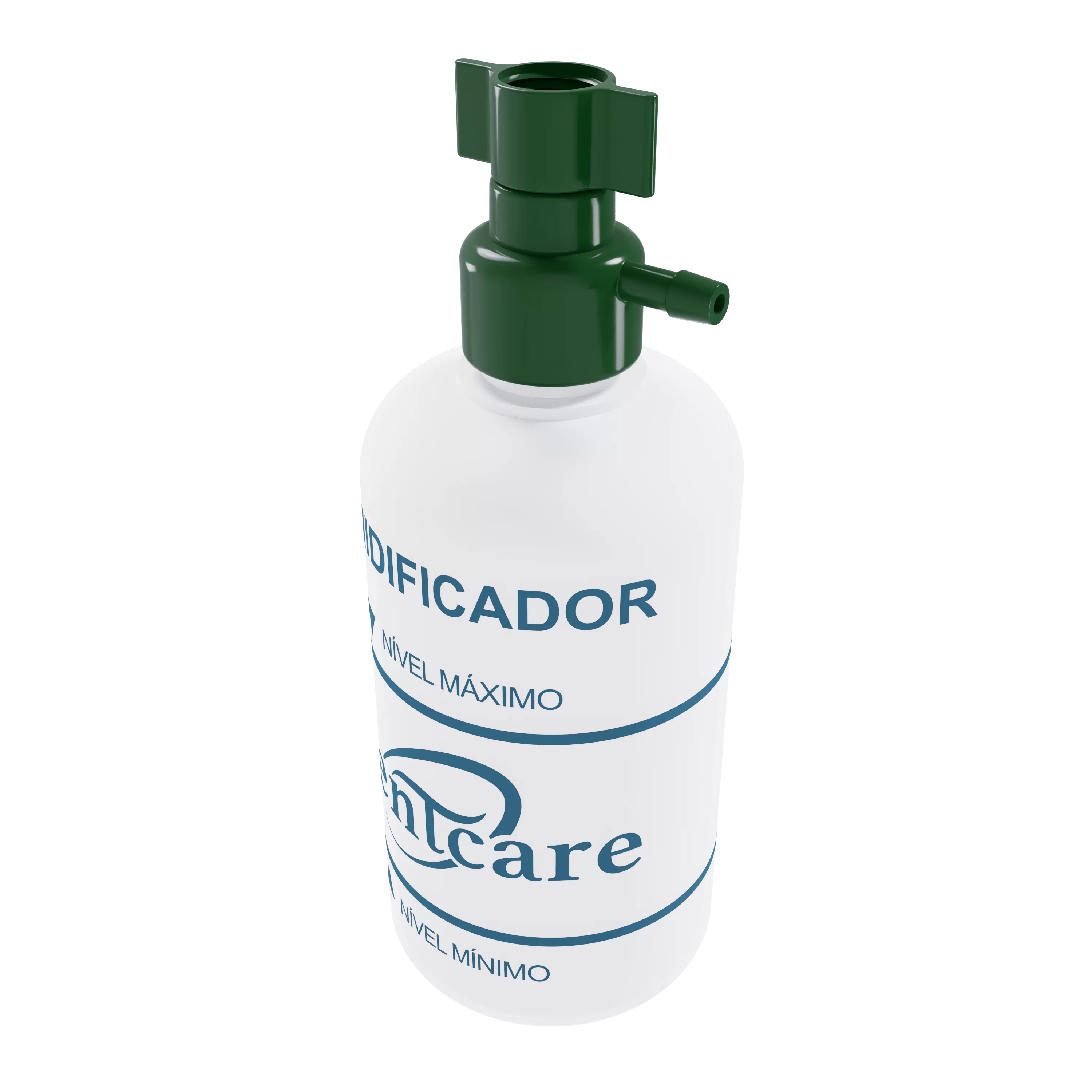 Copo Umidificador de Oxigênio Rosca Plást...